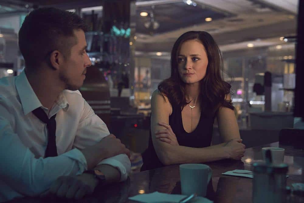 Alexis Bledel and Beau Knapp in Crypto (2019)