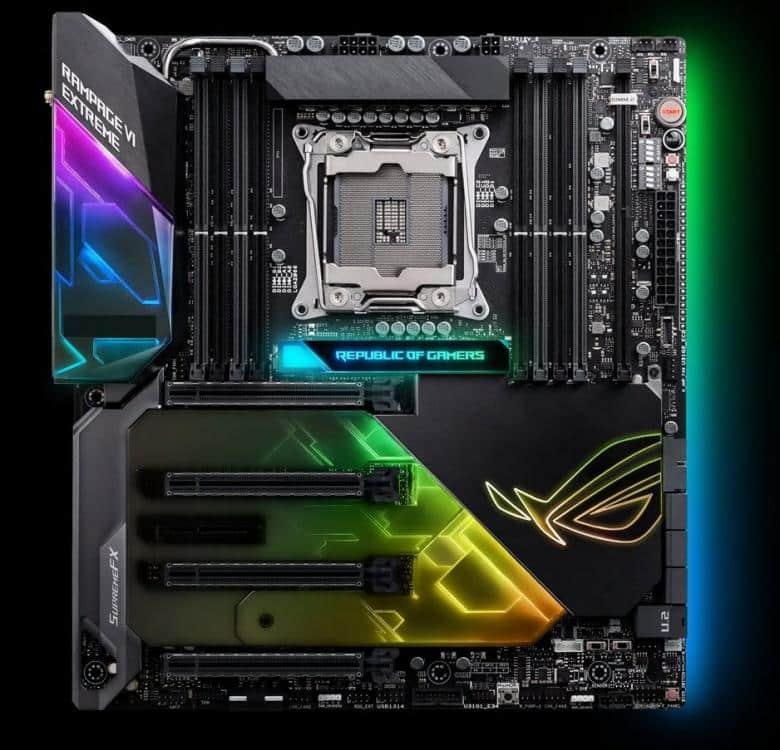 Afbeeldingsresultaat voor asus rampage vi extreme
