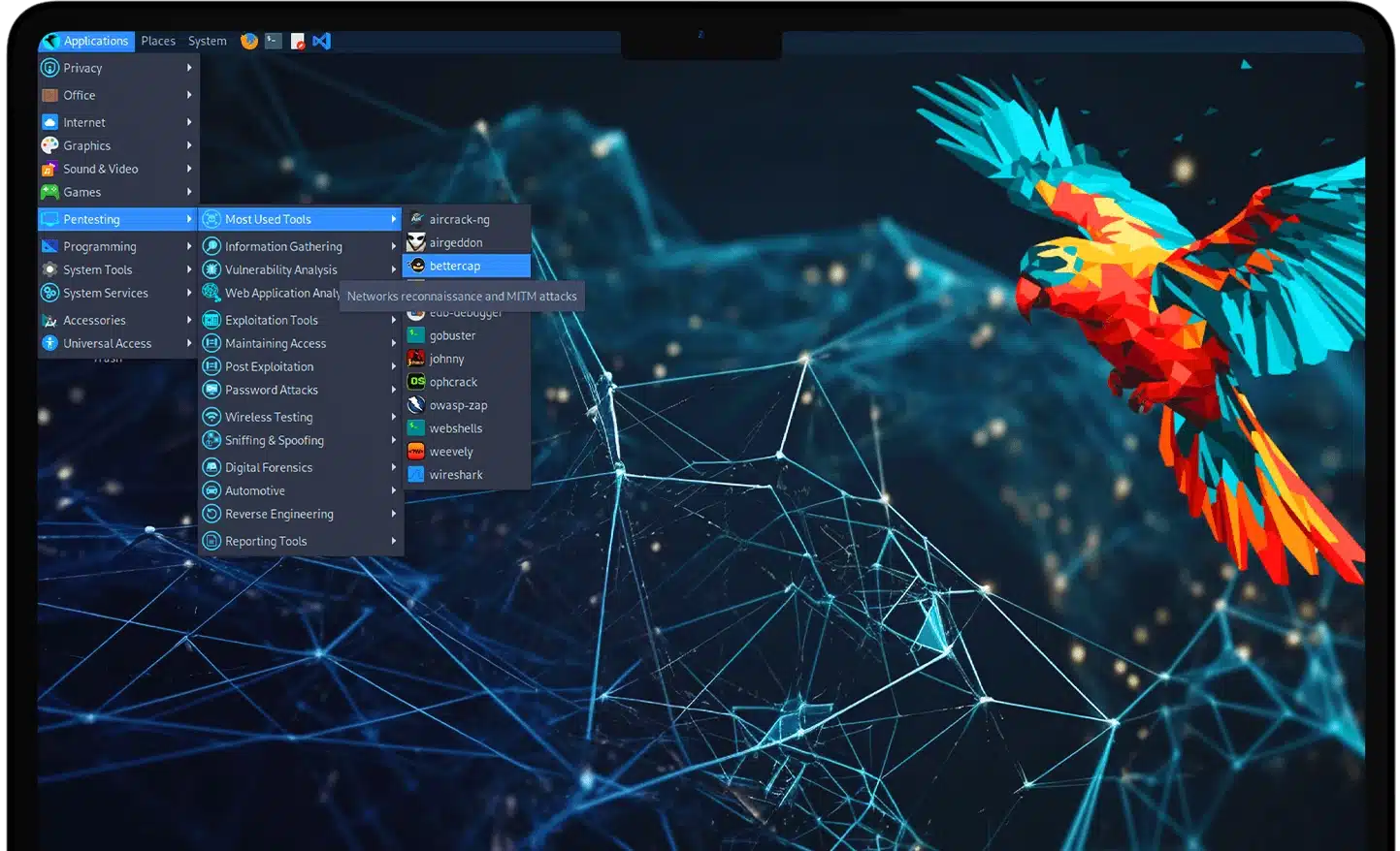 Beveiligingsgerichte ParrotOS 6.3: Nieuwe en Verbeterde Tools Geïntroduceerd