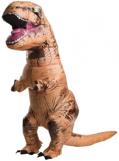 Rubie's opblaasbare T-Rex dinosaurus kostuum volwassenen