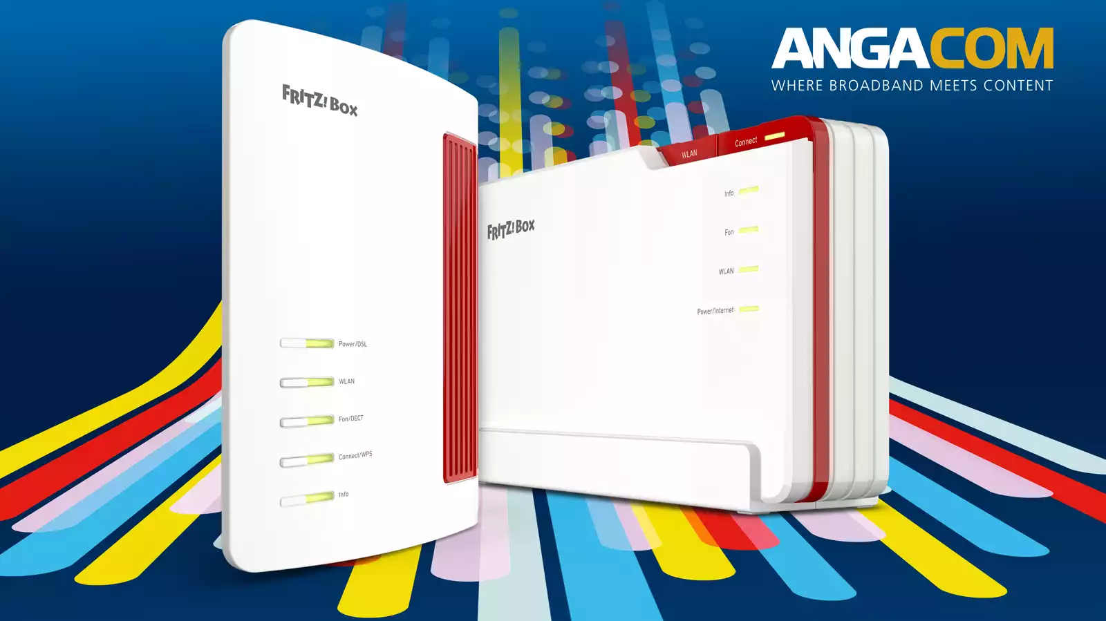 Nieuwe Fritzbox-routers en Buitenrepeater