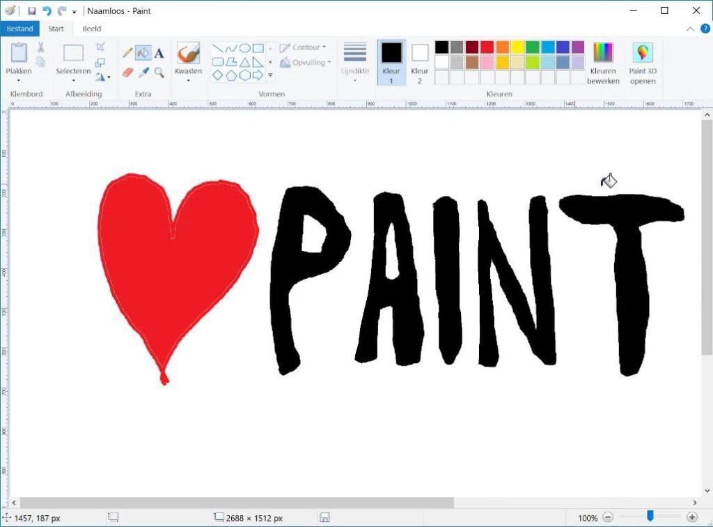 Microsoft geeft Paint in Windows 11 een grote update