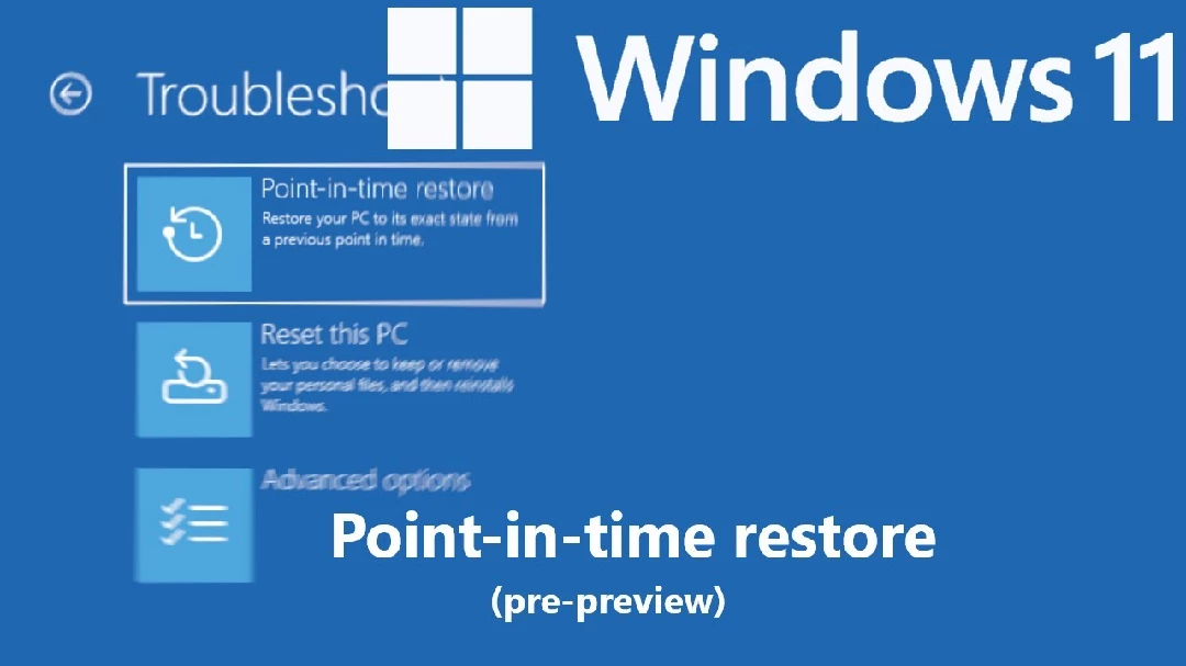 Een Test van de Point-in-time Restore van Windows 11
