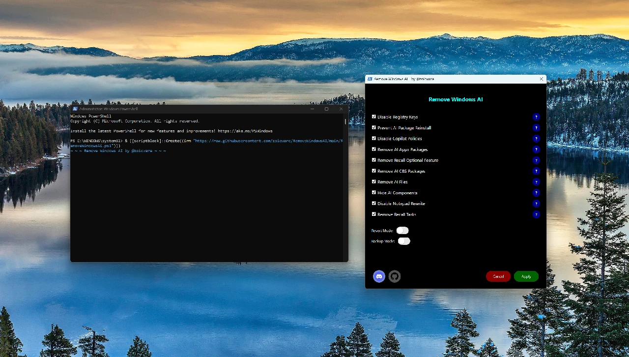 Dit PowerShell-script belooft elke AI-functie uit Windows te verwijderen