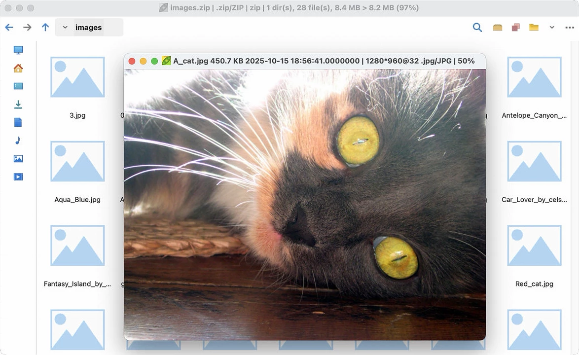 PeaZip 10.8 Open-Source Archiefbeheerder