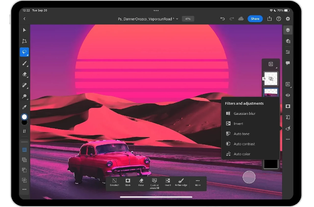 Adobe richt Photoshop op sneller en gecontroleerder creatief werk