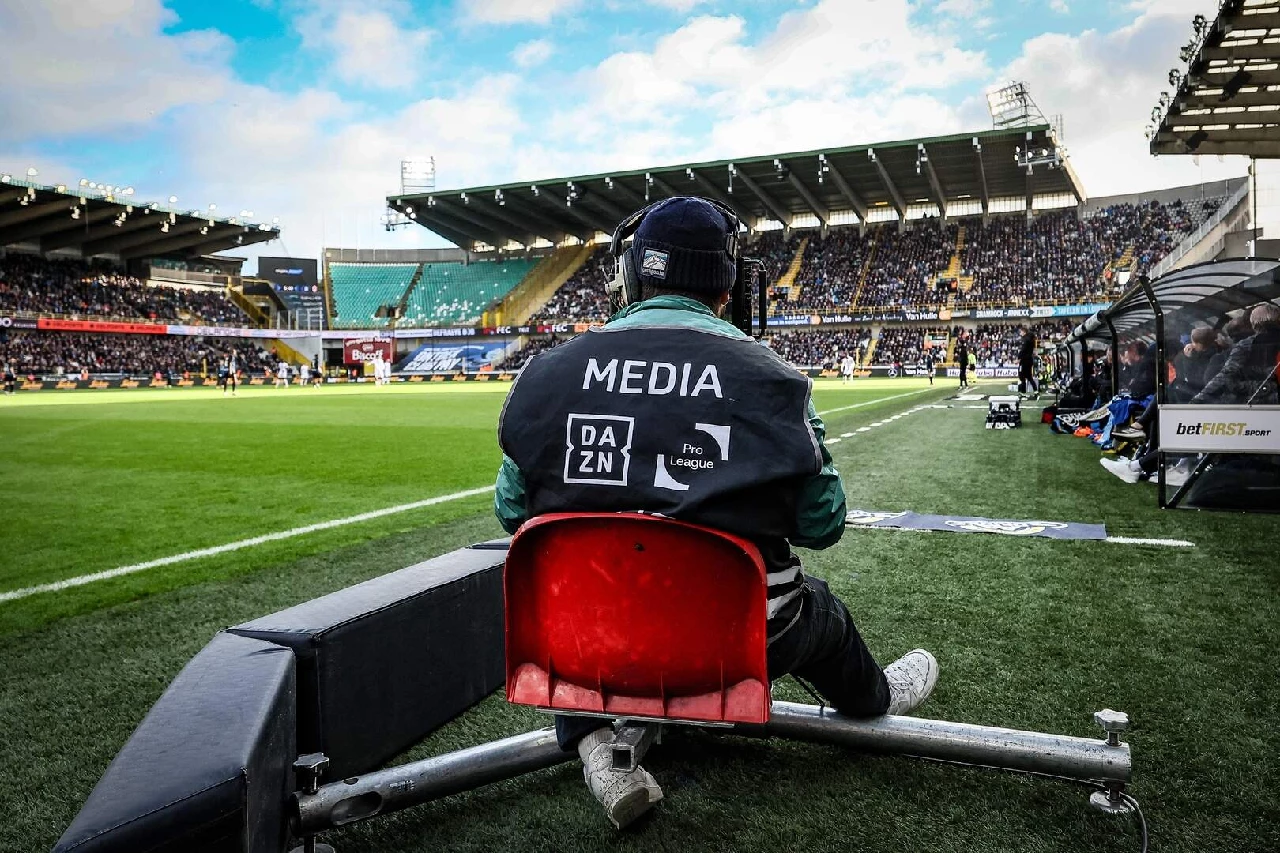DAZN moet Belgische voetbalwedstrijden uitzenden tot het einde van het seizoen