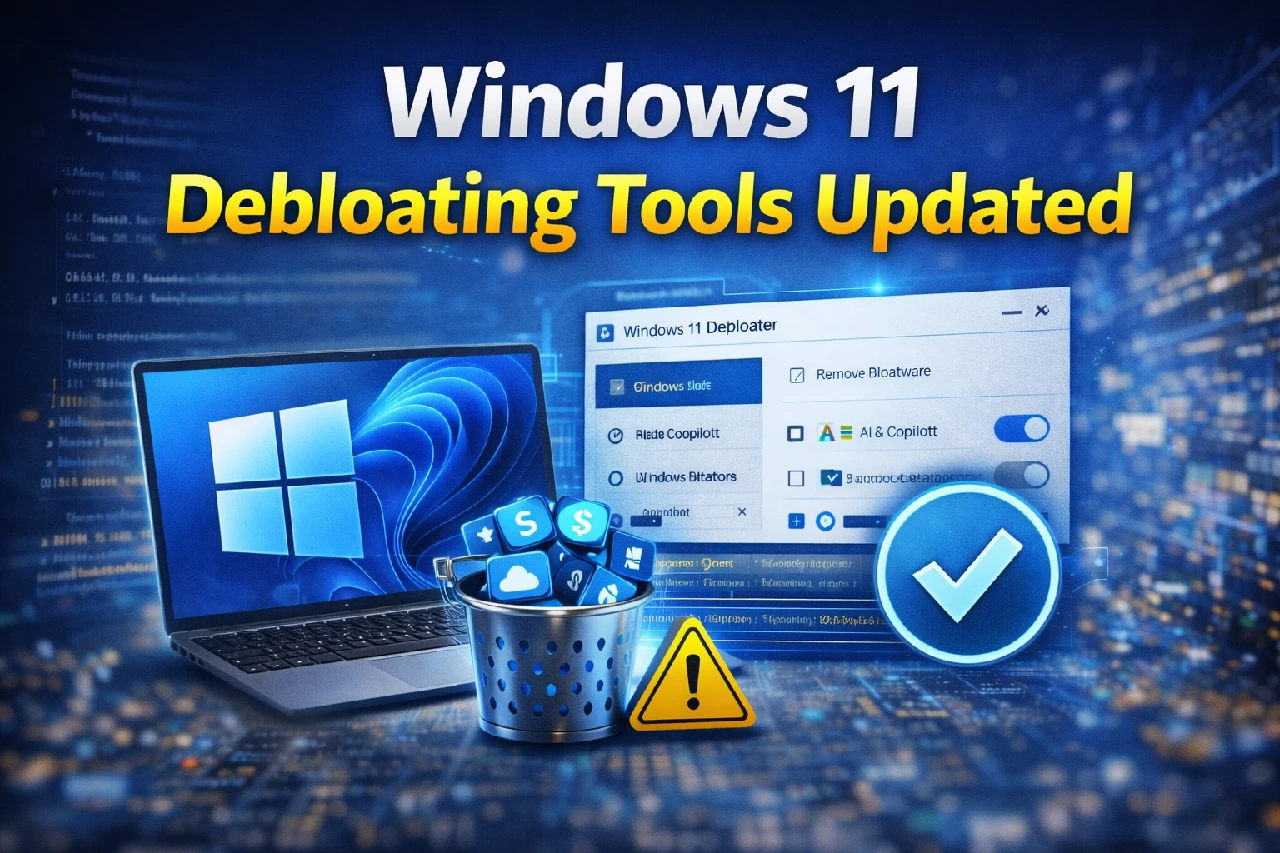 Windows 11 debloating-tools