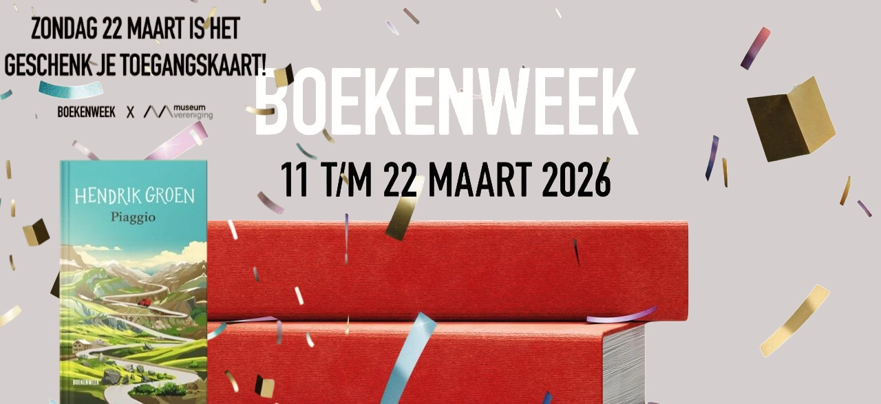 Boekenweek 2026: lezen en musea hand in hand