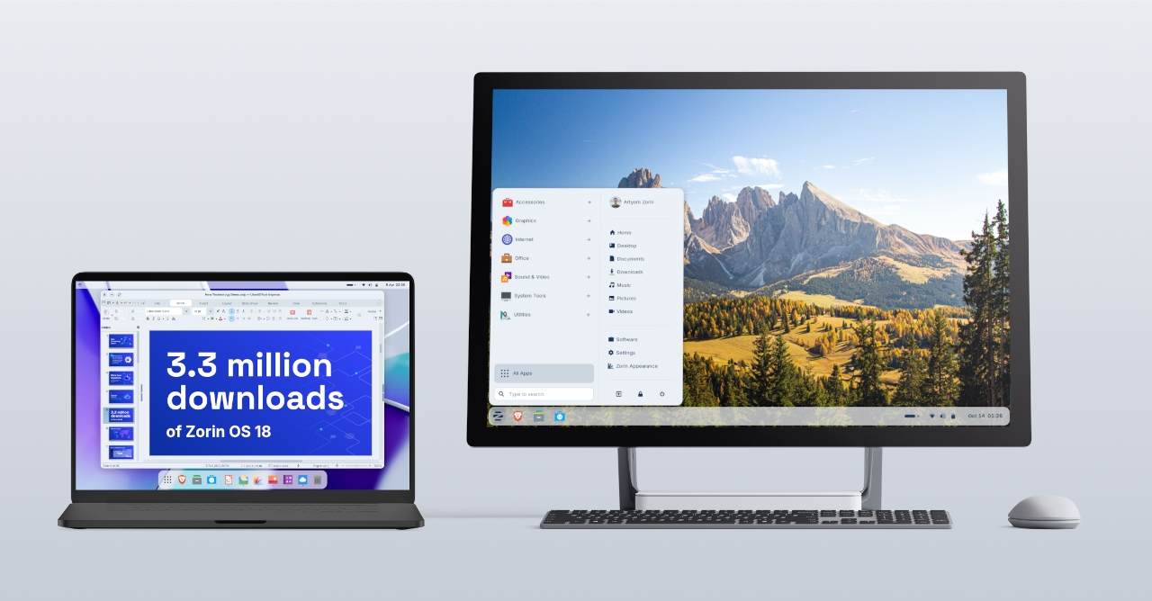 Zorin OS 18.1 is uit!
