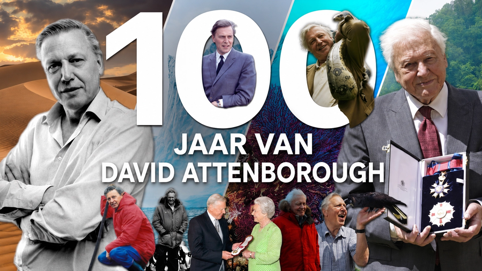 David Attenborough 100 jaar daarom een Top 10 van zijn boeken