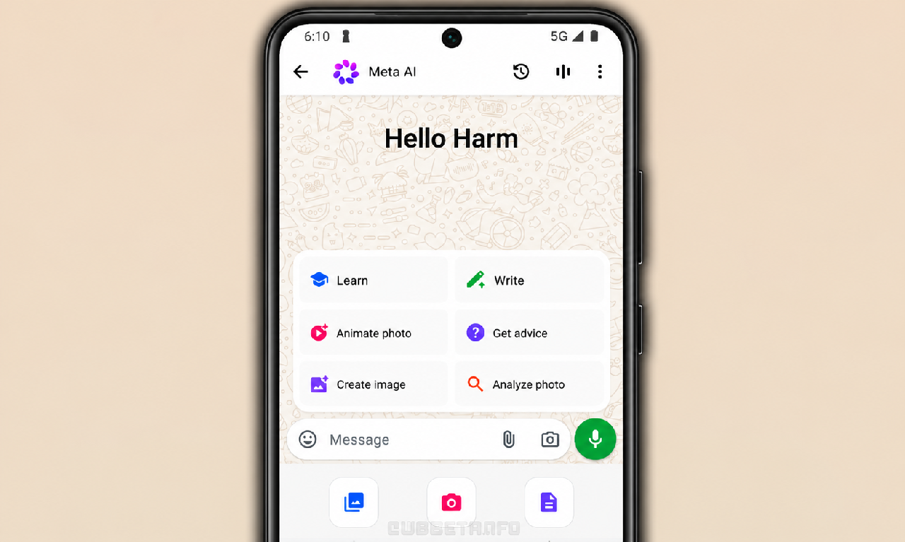 WhatsApp krijgt optie om documenten te delen met Meta AI