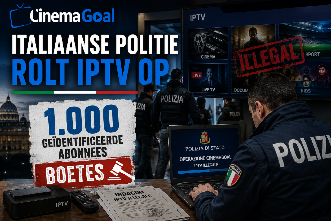 Italiaanse politie pakt ogenschijnlijk “nieuwe” streamingpiraterij aan die opvallend bekend klinkt