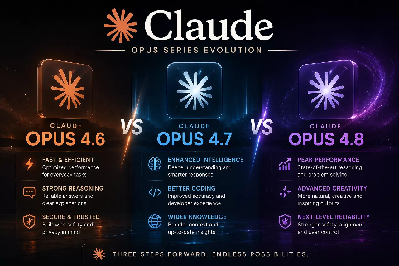 Claude Opus 4.6, 4.7 en 4.8: welke wint?