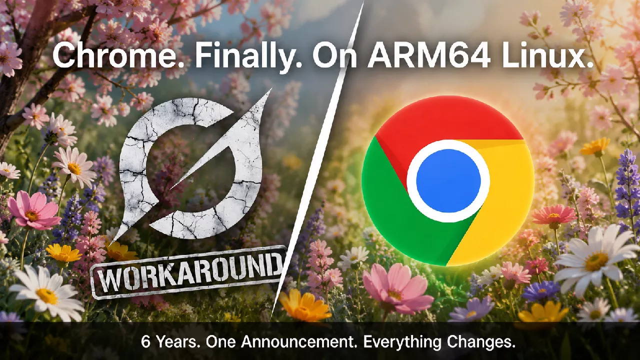 Google Chrome nu beschikbaar voor Arm64 Linux