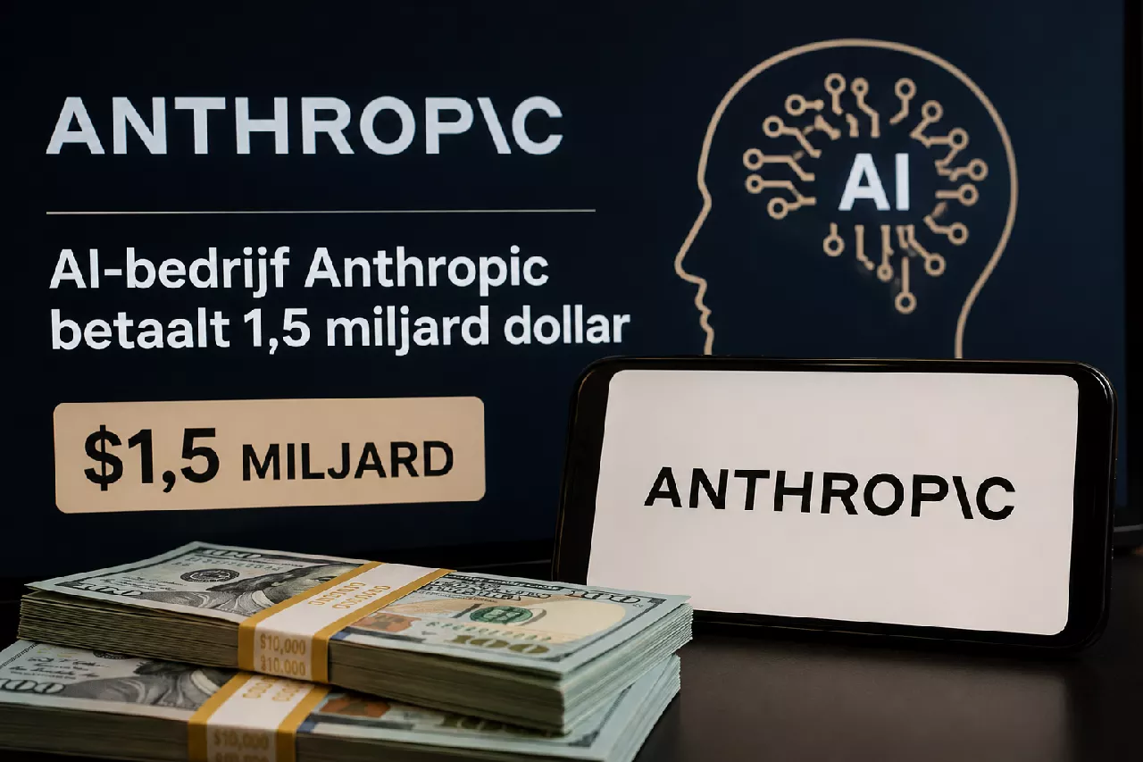 Rechtbank keurt 1,5 miljard dollar schikking tegen AI-bedrijf Anthropic goed