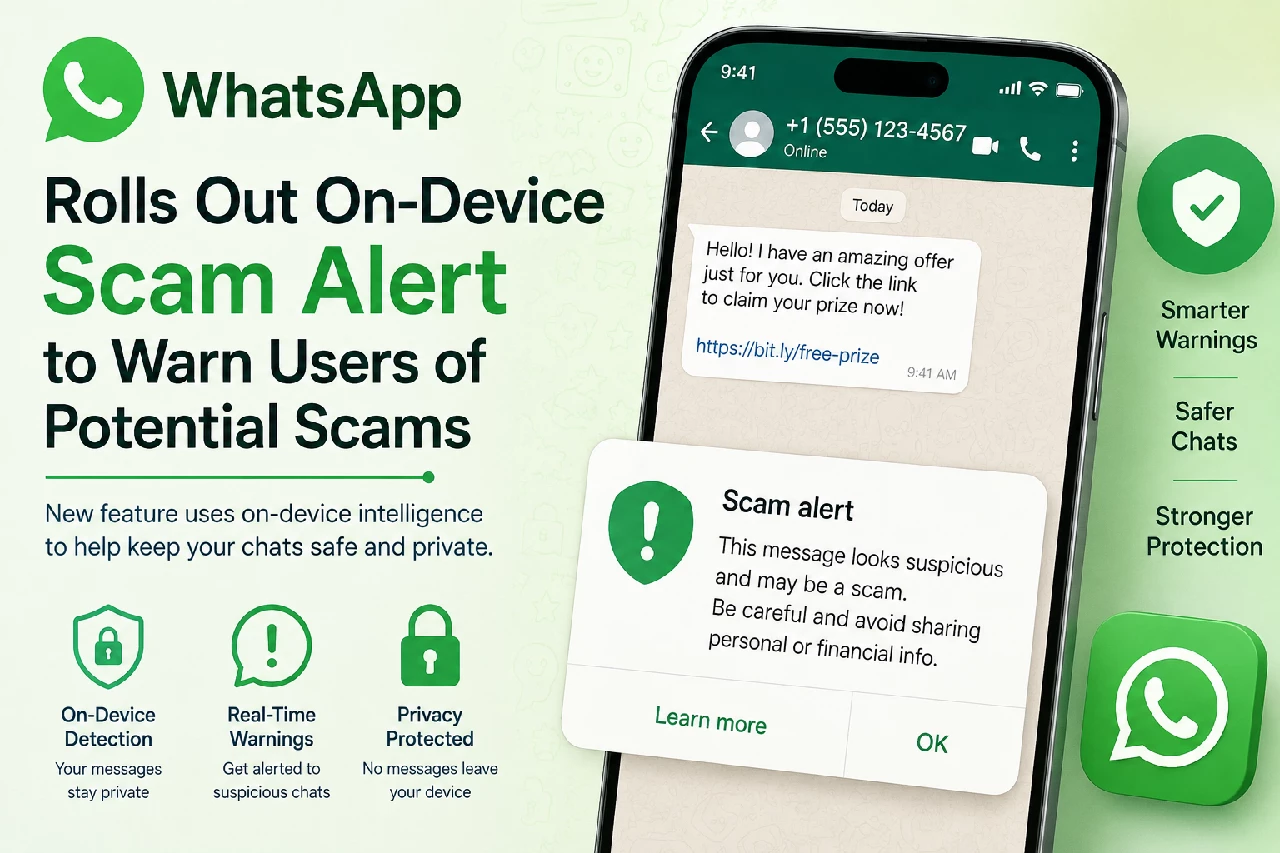 WhatsApp test nieuwe scamwaarschuwing op je toestel