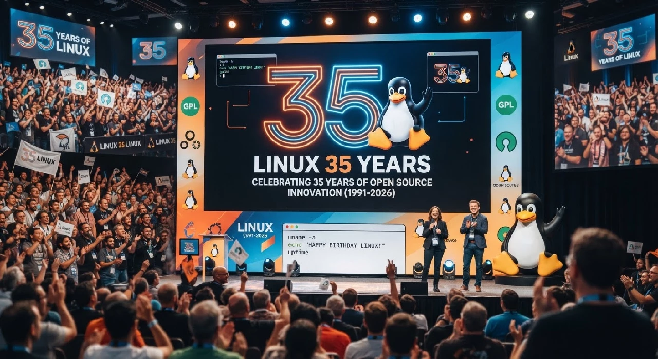 Gefeliciteerd Linux: 35 jaar