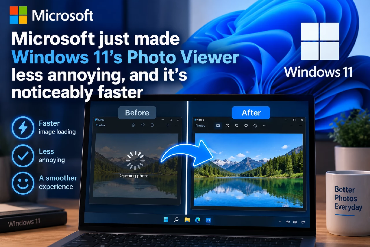 Microsoft maakt Foto’s in Windows 11 minder rommelig en merkbaar sneller