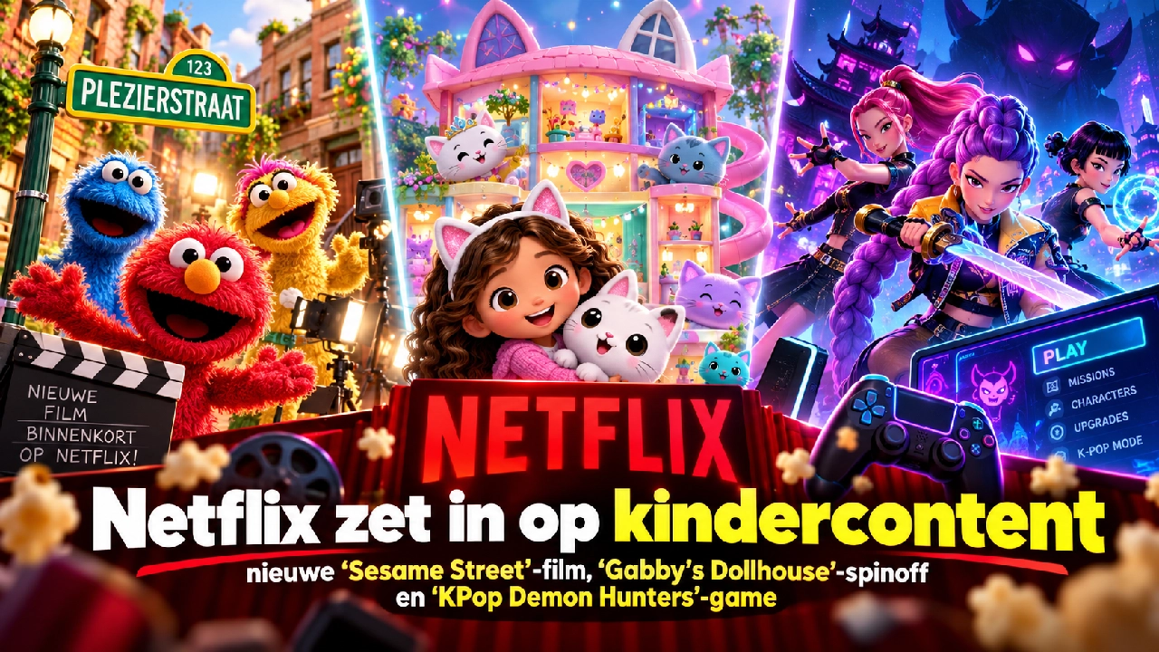 Netflix breidt kindercontent flink uit