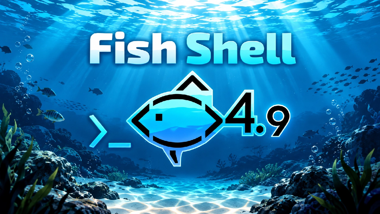 Fish Shell 4.9 uitgebracht met snellere tabaanvulling