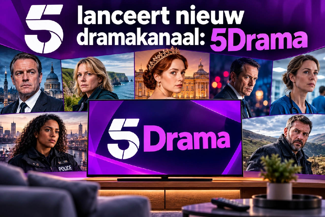 5 lanceert nieuw dramakanaal: 5Drama