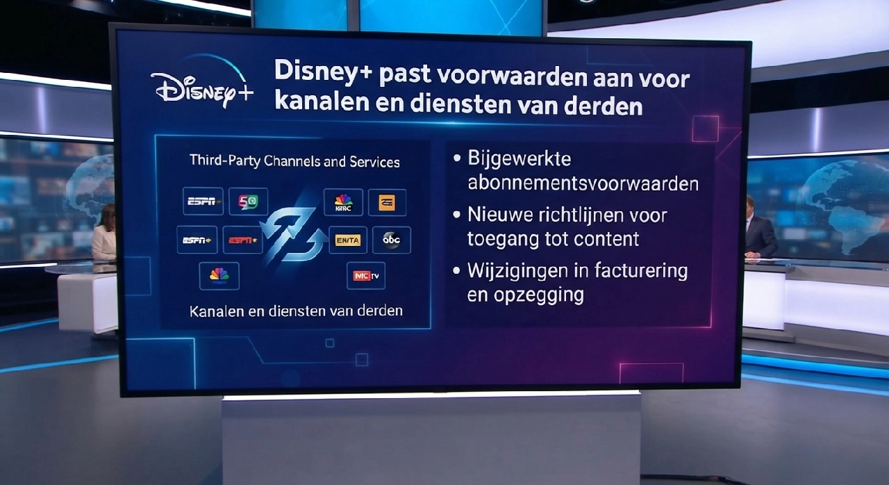 Disney+ past voorwaarden aan voor kanalen en diensten van derden