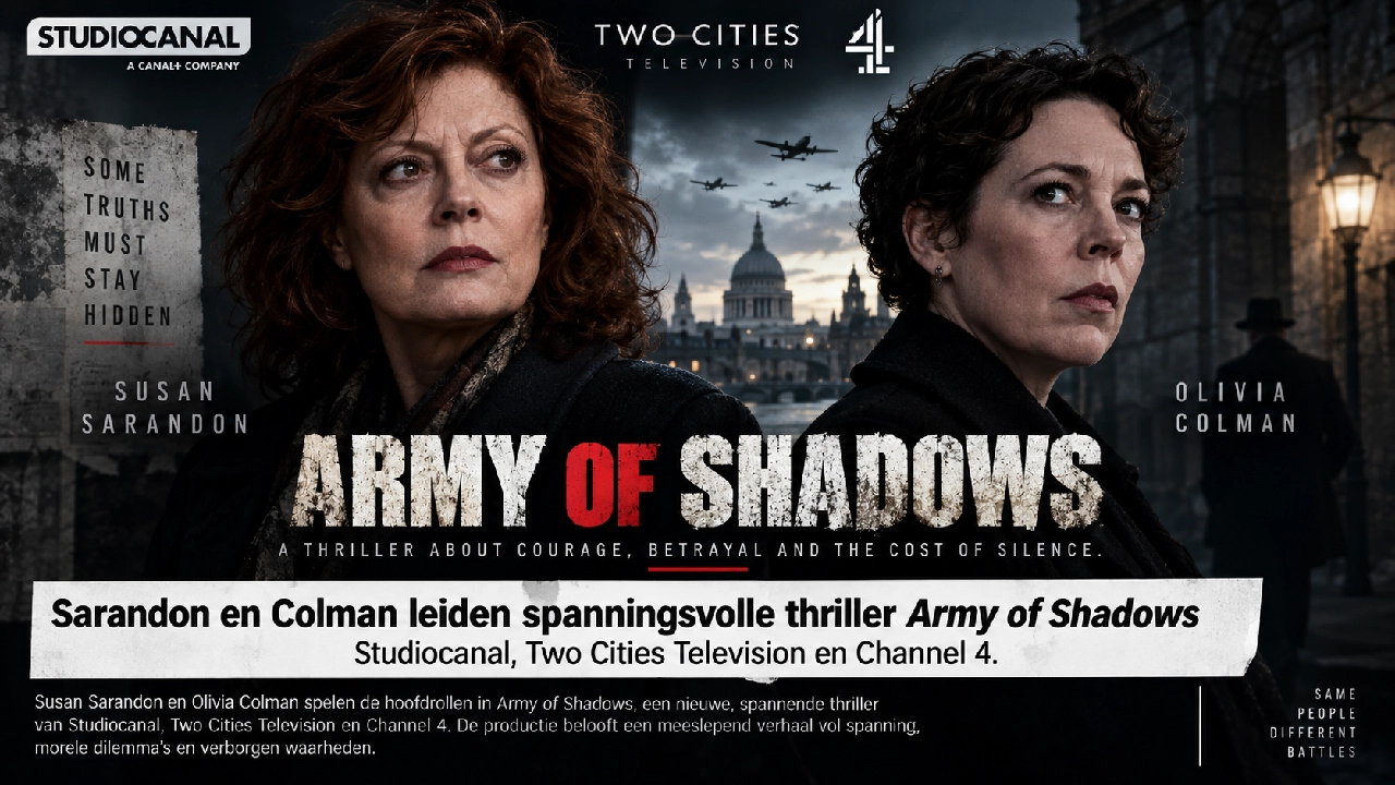 Sarandon en Colman leiden spanningsvolle thriller Army of Shadows