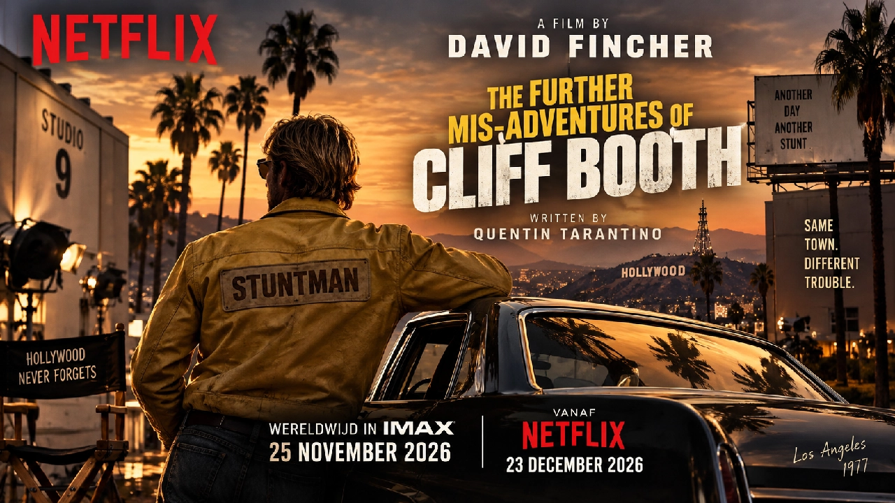 David Finchers The Further Mis-Adventures of Cliff Booth komt dit najaar