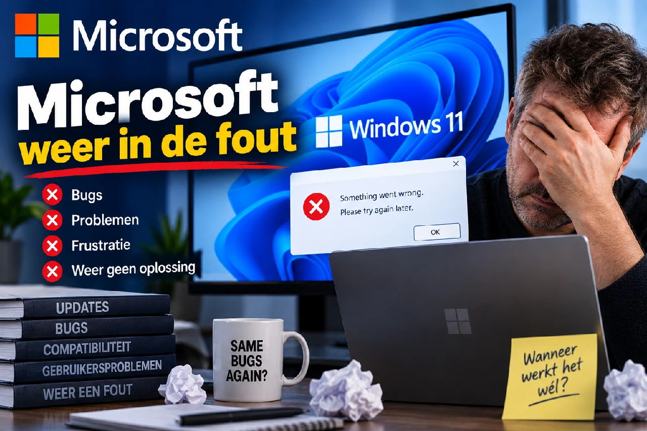 Microsoft weer in de fout: Windows 11 breekt bureaubladachtergronden en cursors