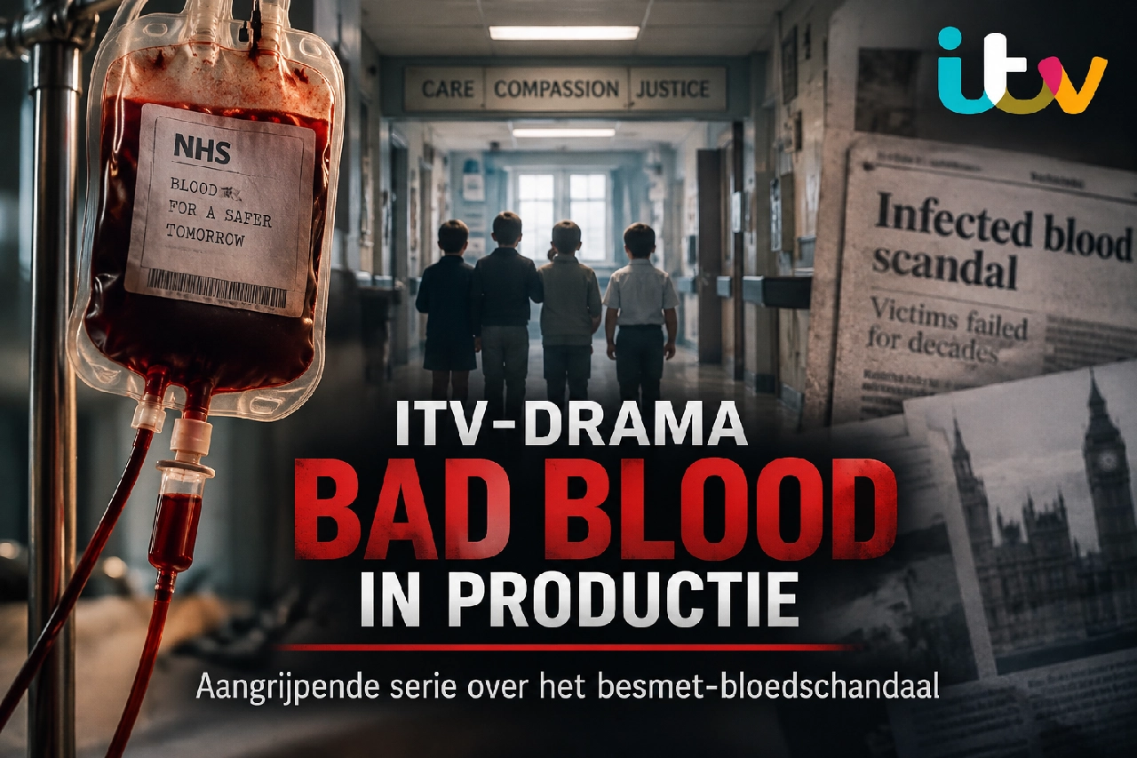 Pakende, aangrijpende dramaserie van ITV over besmet bloed is in productie