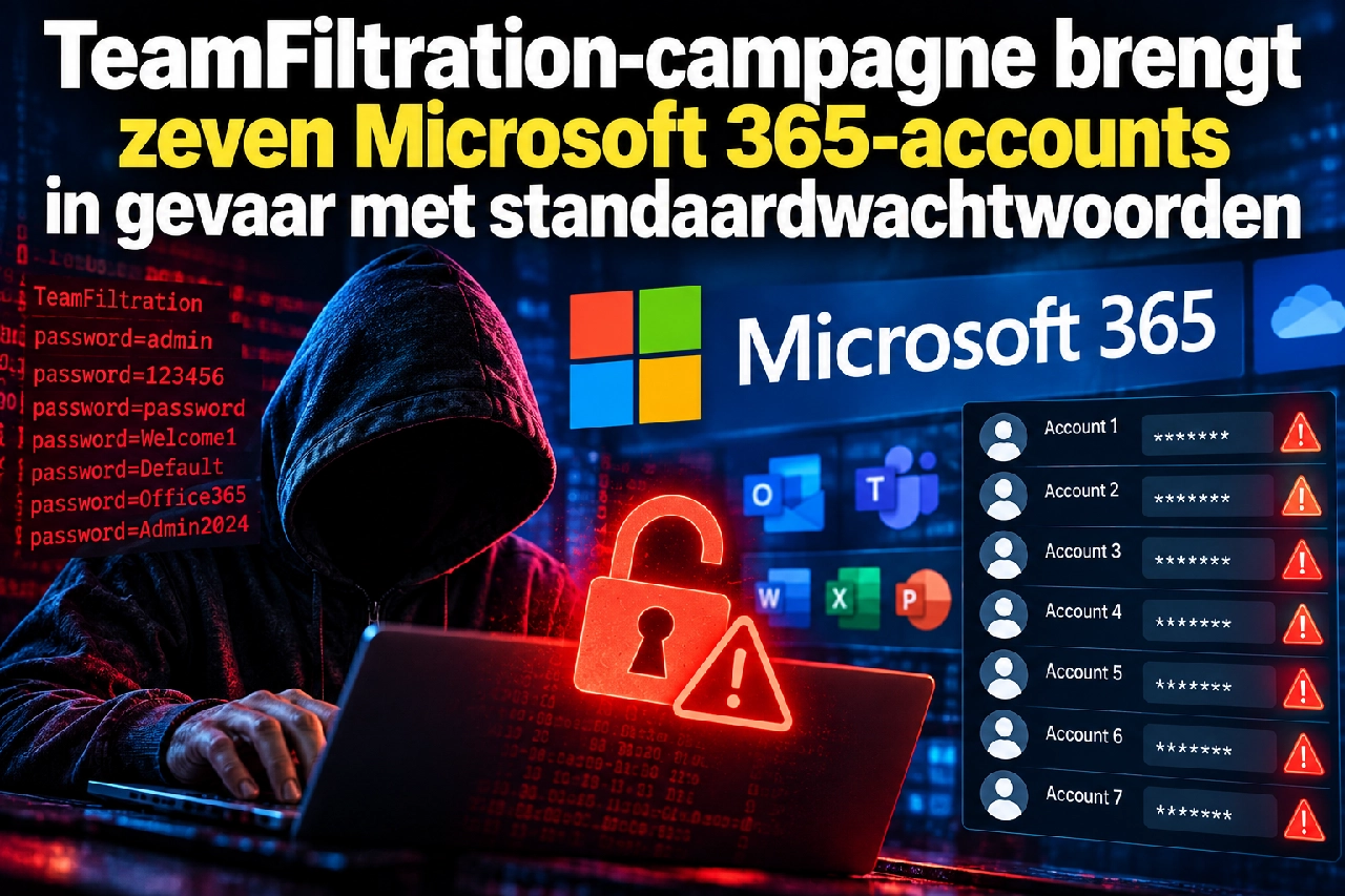 Zeven Microsoft 365-accounts gekraakt via vergeten serviceaccounts