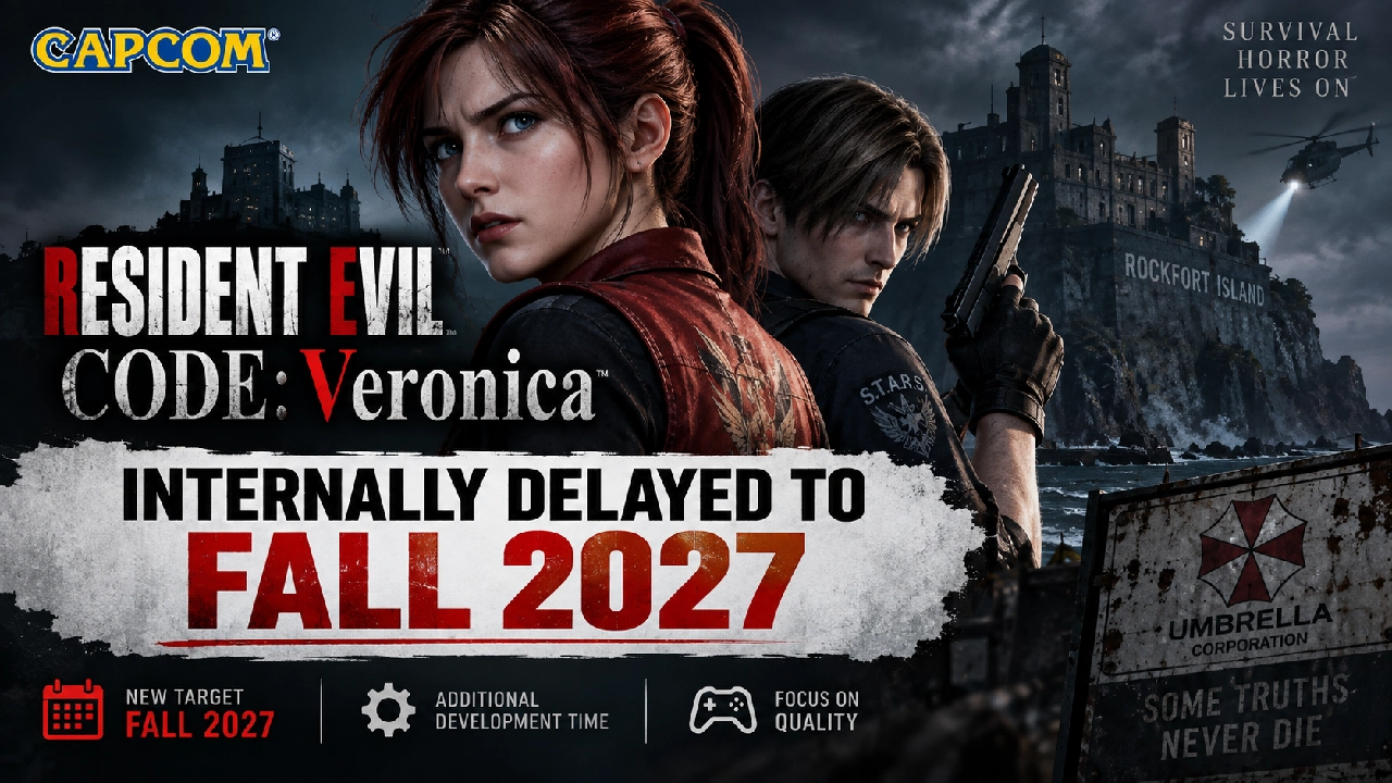 Resident Evil Code: Veronica lijkt intern uitgesteld naar najaar 2027 – gerucht