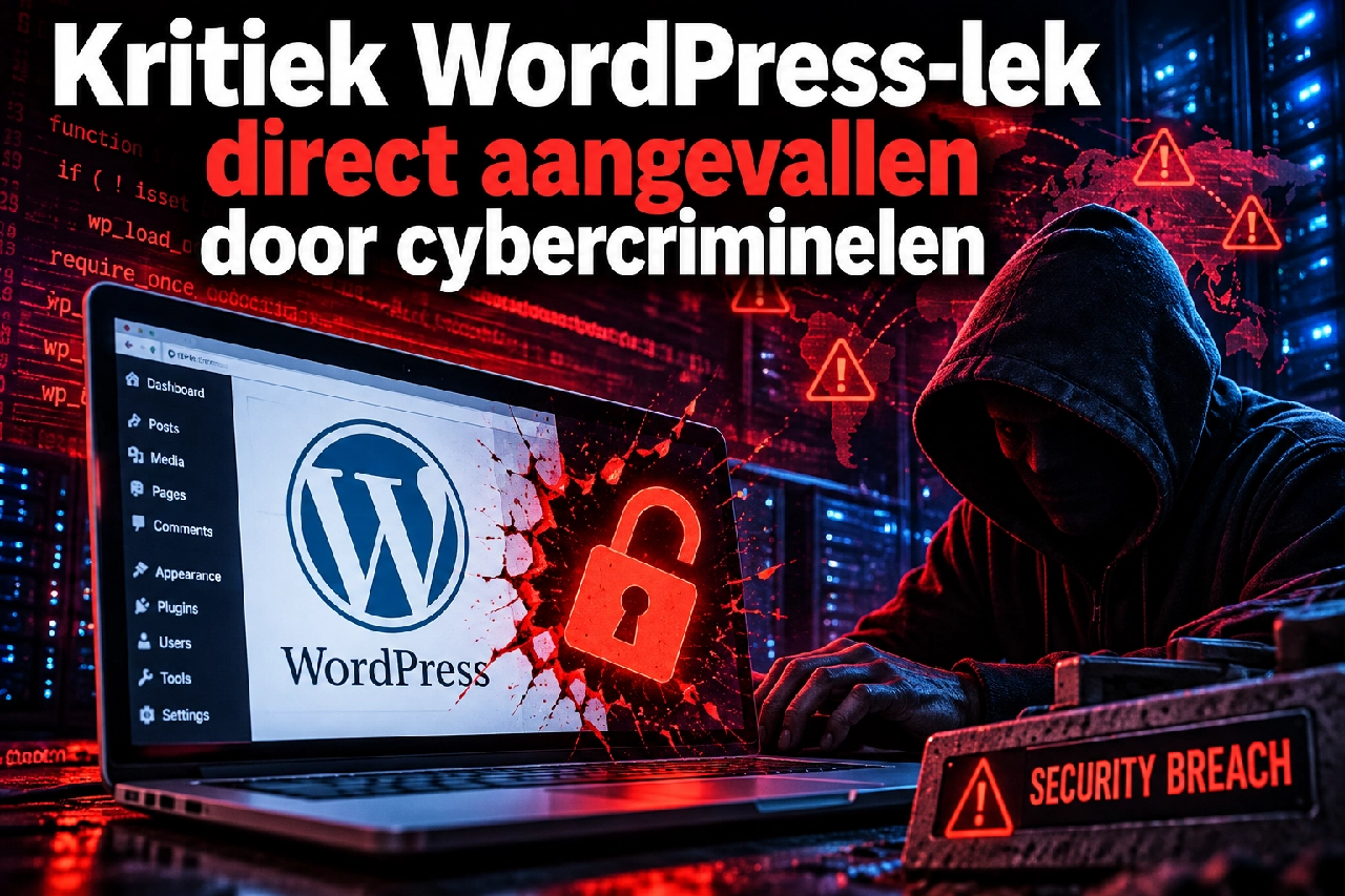 Kritiek WordPress-lek direct aangevallen door cybercriminelen