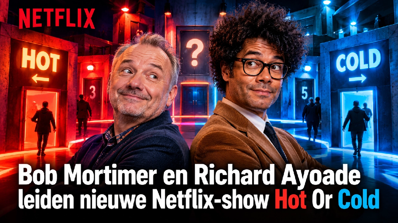Bob Mortimer en Richard Ayoade leiden nieuwe Netflix-show Hot Or Cold