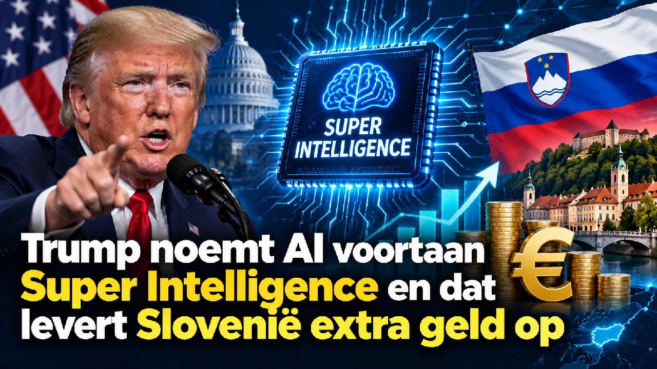 Trump noemt AI voortaan Super Intelligence en dat levert Slovenië extra geld op
